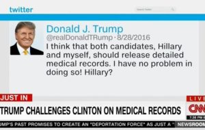 Donald Trump Tweet on CNN