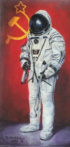 A Soviet cosmonaut